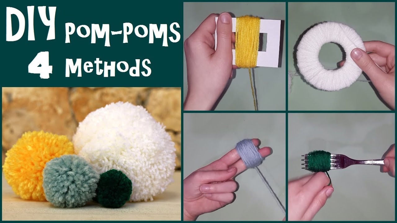 Featured image of post 4 Ways To Make Pom Poms