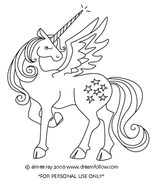 pics Cartoon Unicorn With Wings Coloring Pages cat unicorn with wings coloring pages