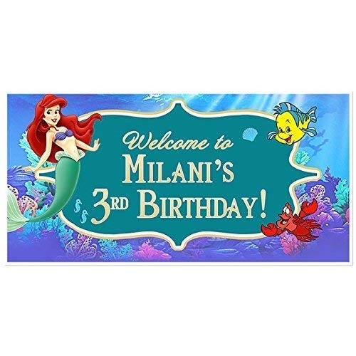 Featured image of post Little Mermaid Happy Birthday Banner