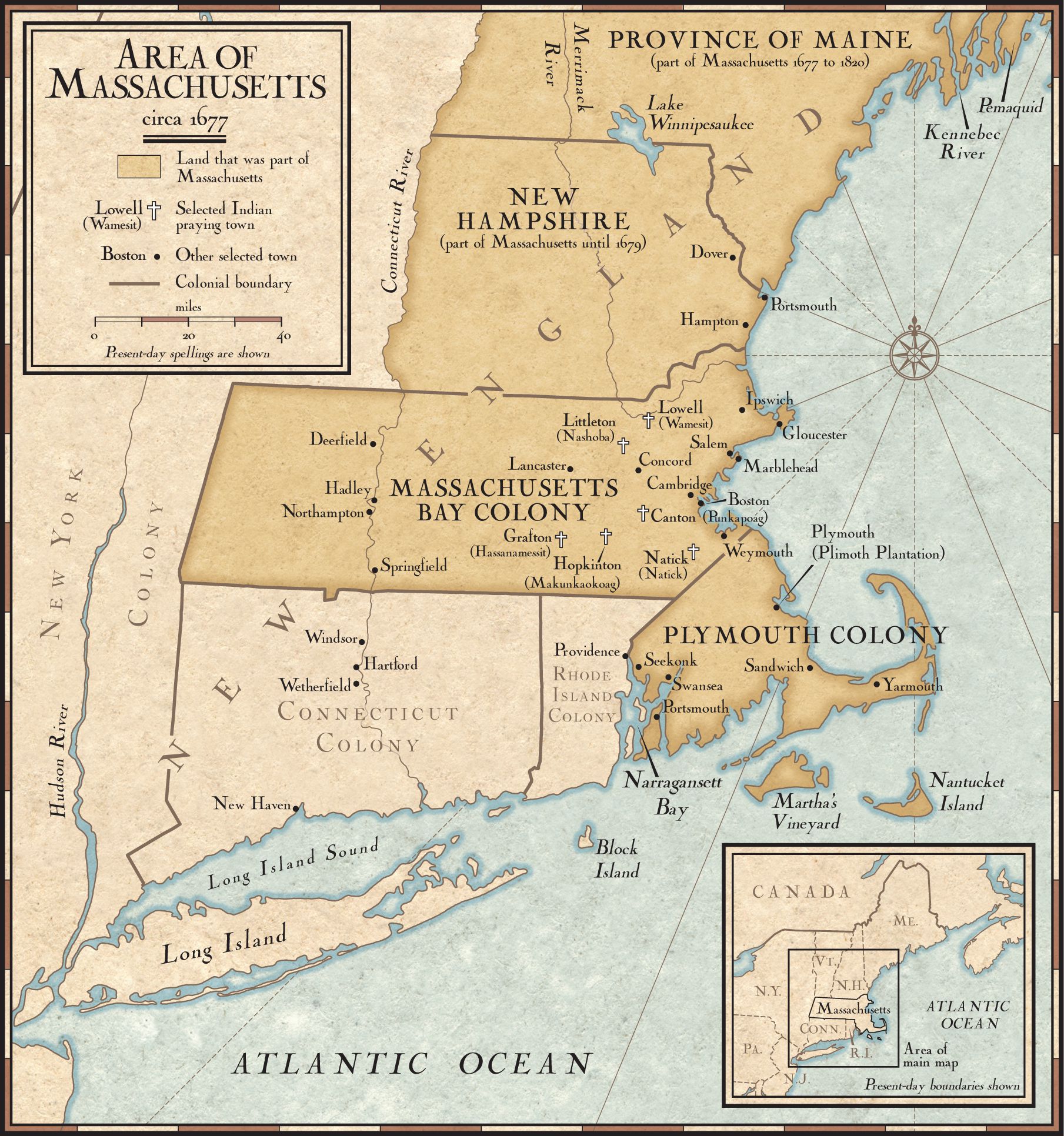 Featured image of post Map Of New England Colony