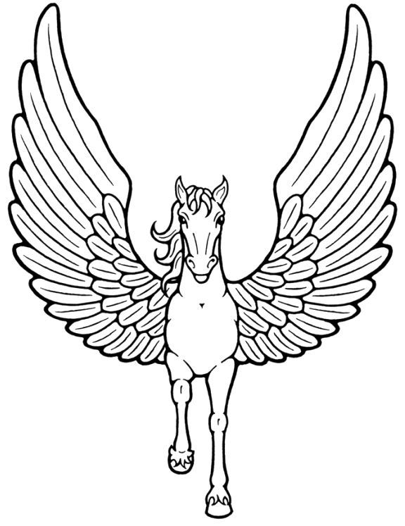 pix Printable Unicorn With Wings Coloring Pages cat unicorn with wings coloring pages