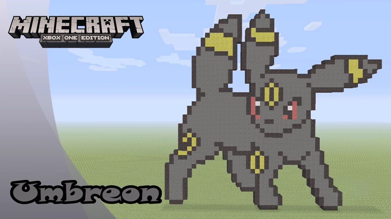 Featured image of post Umbreon Pixel Art Minecraft